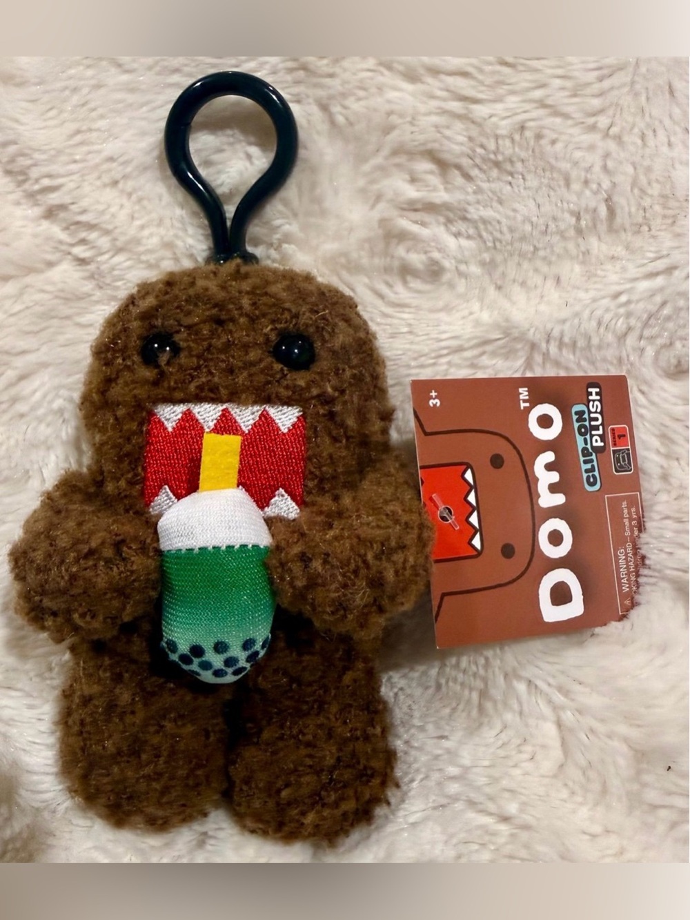 Domo 4” Plush Bag Charm
